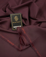 GUL E DAWOODI WASH & WEAR DEEP BURGUNDAY