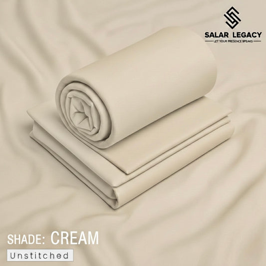 Salar Legacy Prime Wash & Wear Cream (Boski) Color