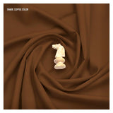 Royal Boski Wrinkle Free All Season Fabric Coffee Brown