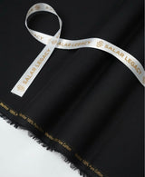 MARKHOR PREMIUM COTTON FABRIC – PURE BLACK