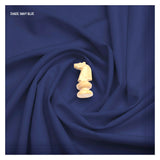 Royal Boski Wrinkle Free All Season Fabric Navy Blue