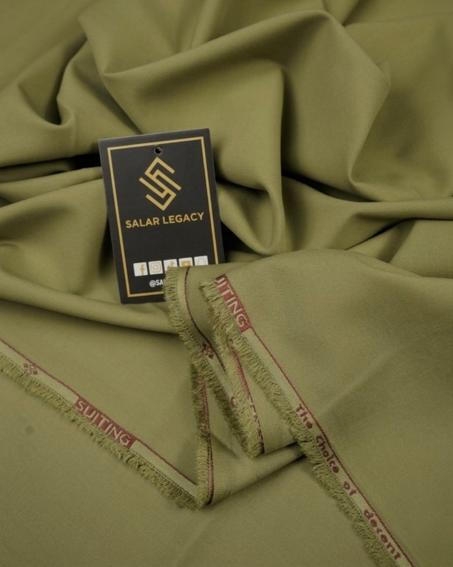 GUL E DAWOODI WASH & WEAR WARM OLIVE