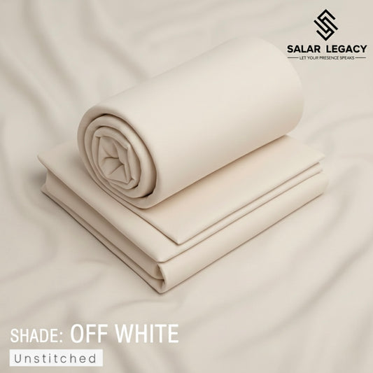 Salar Legacy Prime Wash & Wear OFF White