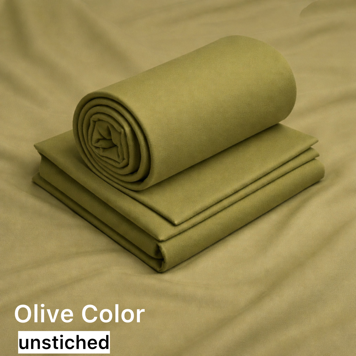 Salar Legacy Prime Wash & Wear Cream (Olive) Color