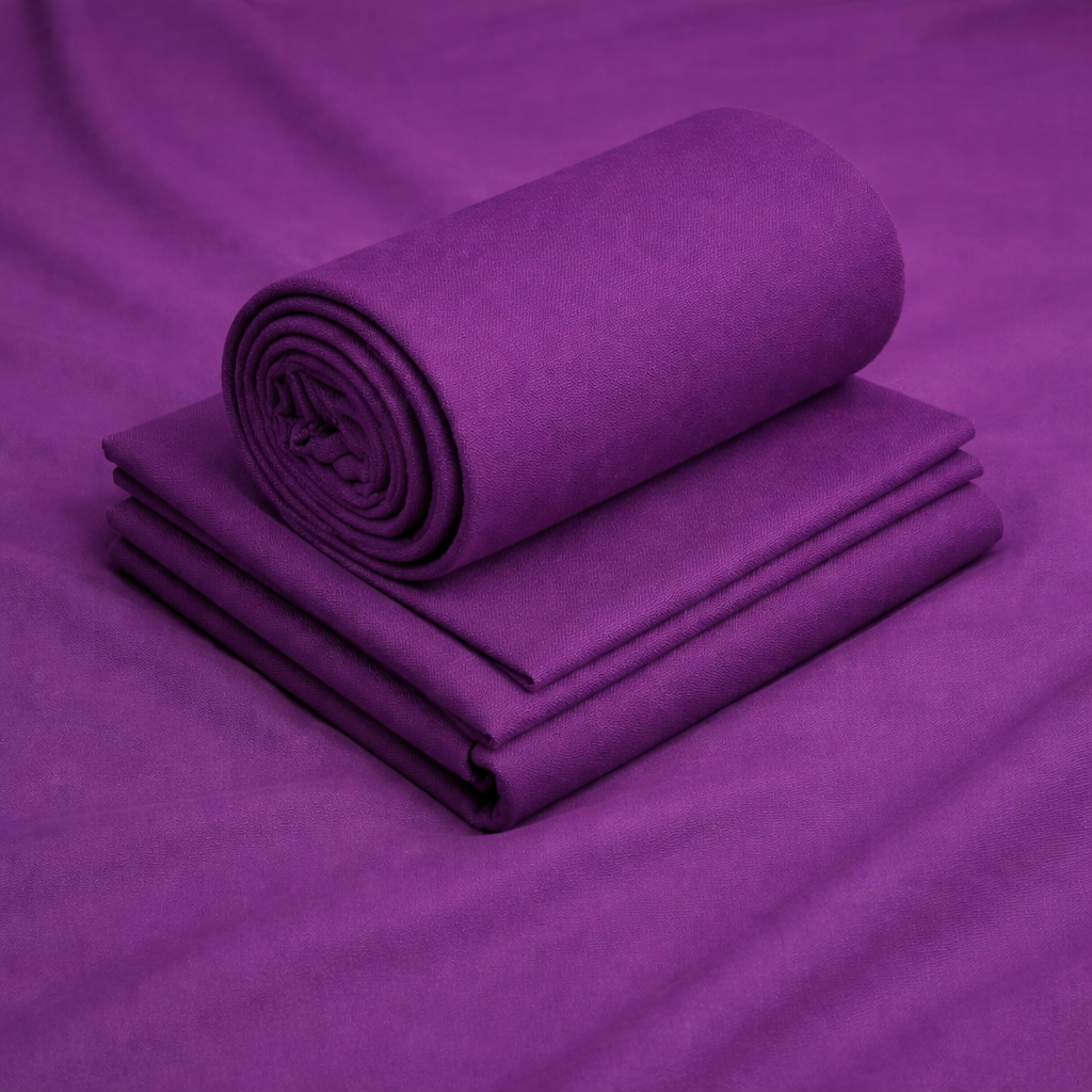 Salar Legacy Prime Wash & Wear Cream (Purple) Color